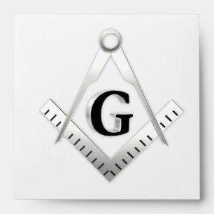 Freemasonry symbol envelopes