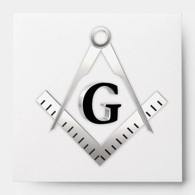 Freemasonry symbol envelopes (Front)