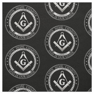 Freemasonry symbol fabric