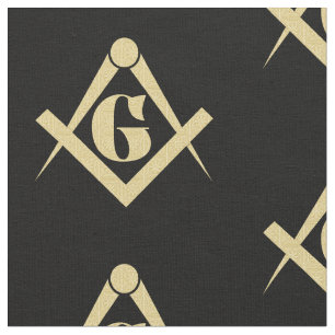 Freemasonry symbol fabric