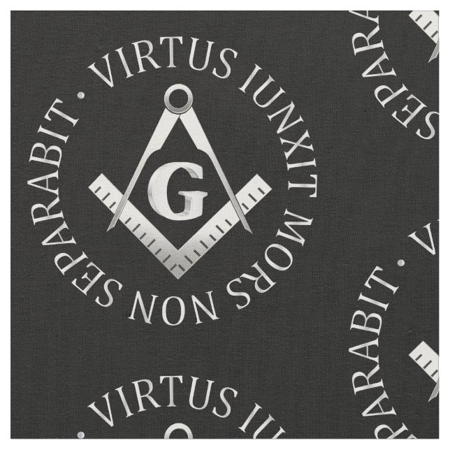 Freemasonry symbol fabric (Close Up)