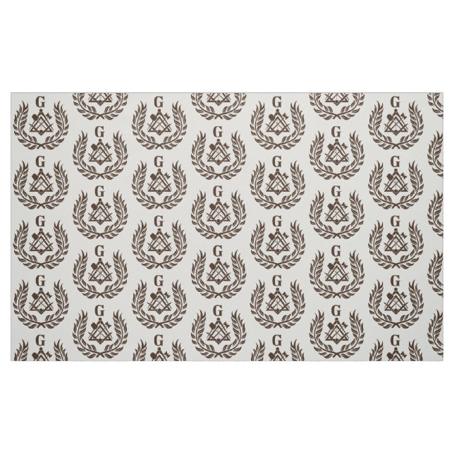 Freemasonry symbol fabric (Fat Quarter)