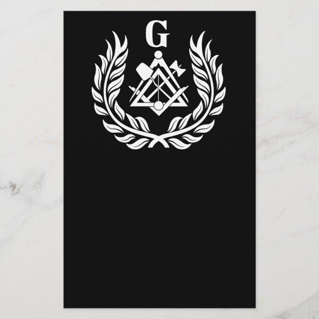 Freemasonry symbol flyer (Front)