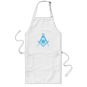 Freemasonry symbol long apron