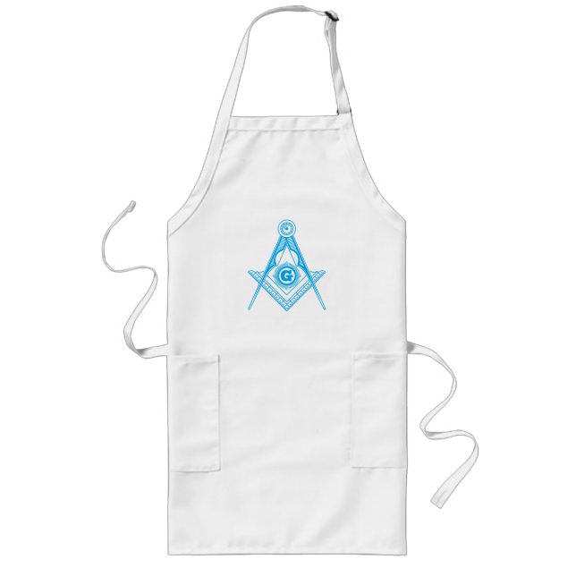 Freemasonry symbol long apron (Front)