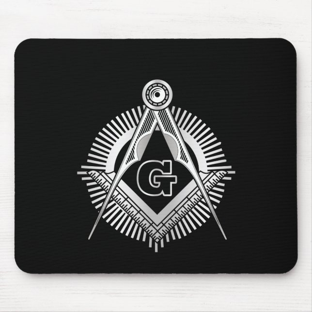 Freemasonry symbol mouse pad (Front)