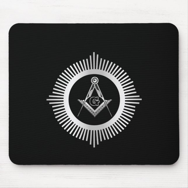 Freemasonry symbol mouse pad (Front)