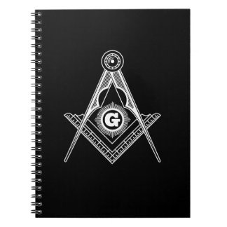 Freemasonry symbol notebook