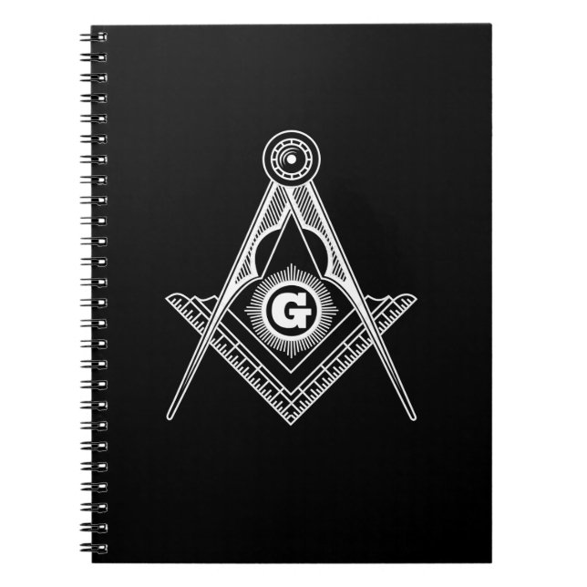 Freemasonry symbol notebook (Front)
