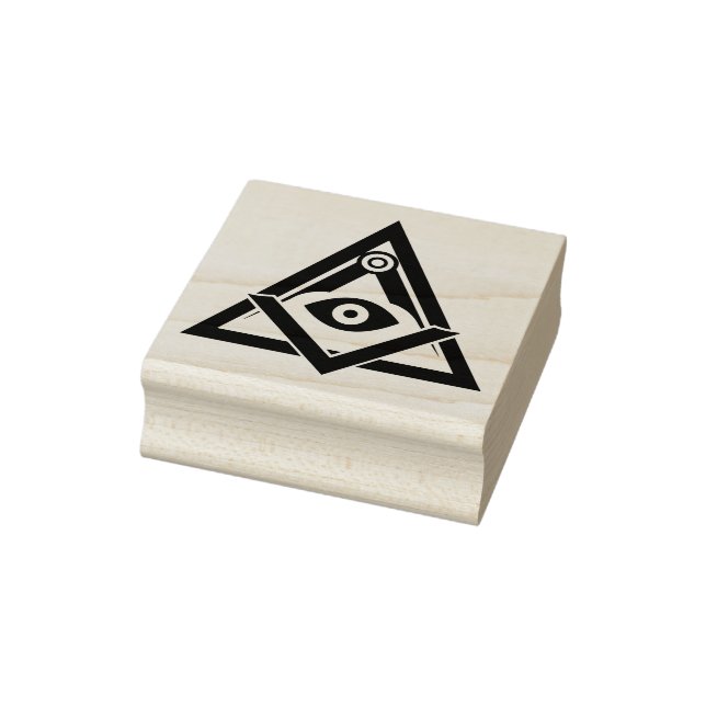 Freemasonry symbol rubber stamp (Stamp)