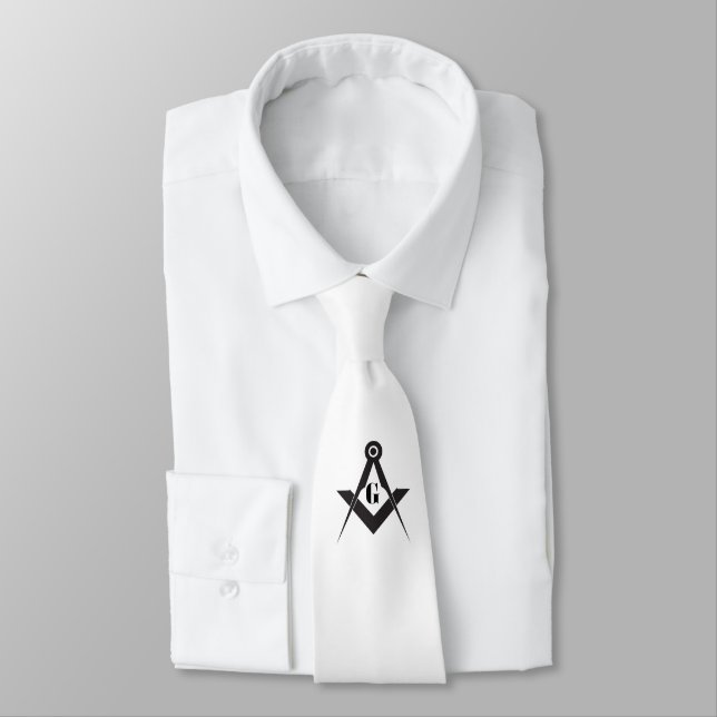 Freemasonry symbol tie (Tied)
