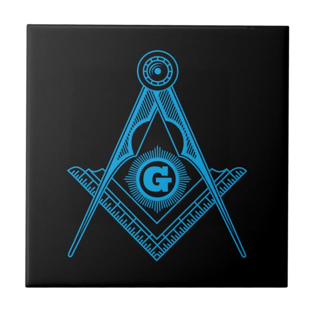 Freemasonry symbol tile (Front)