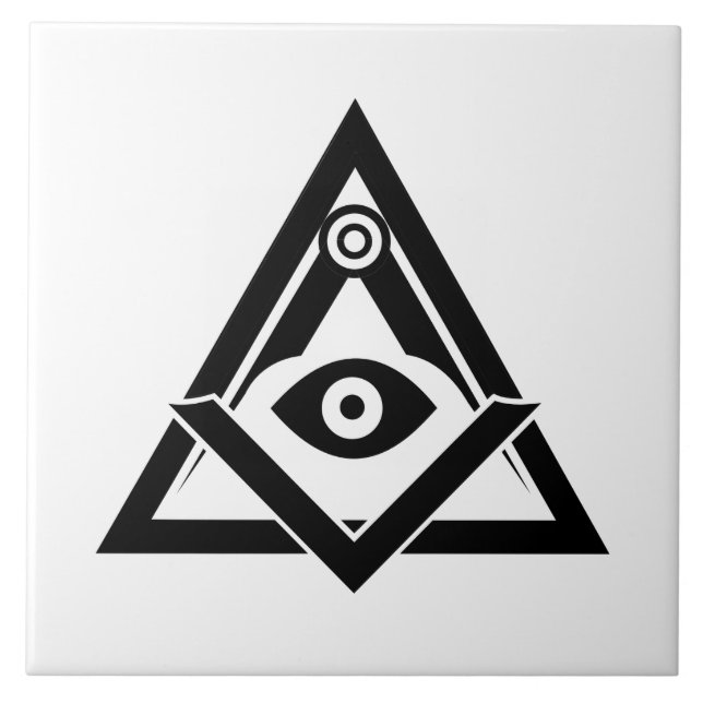 Freemasonry symbol tile (Front)