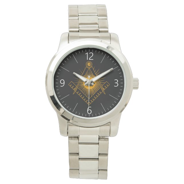 Freemasonry symbol watch (Front)