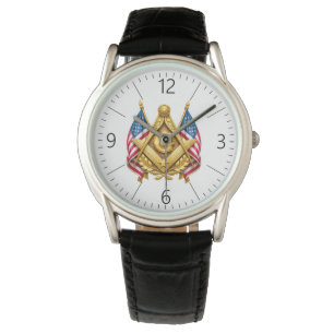 Freemasonry symbol watch