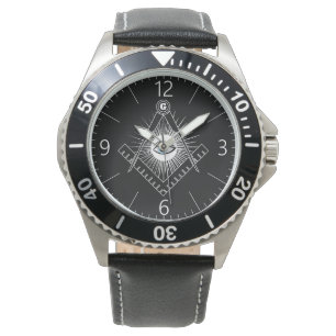 Freemasonry symbol watch