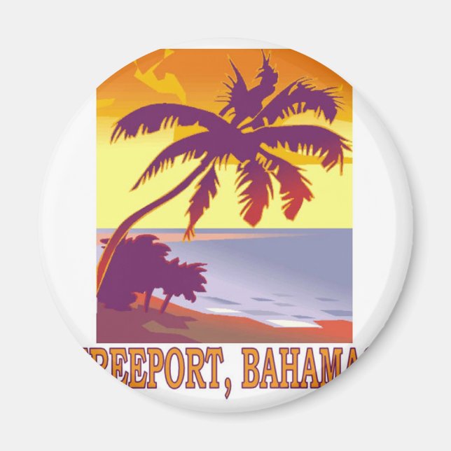 Freeport, Bahamas Magnet (Front)