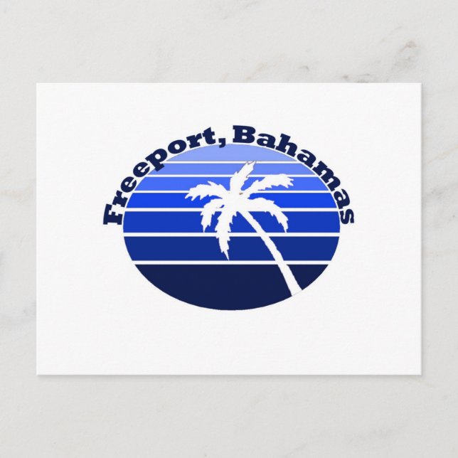 Freeport, Bahamas Postcard (Front)