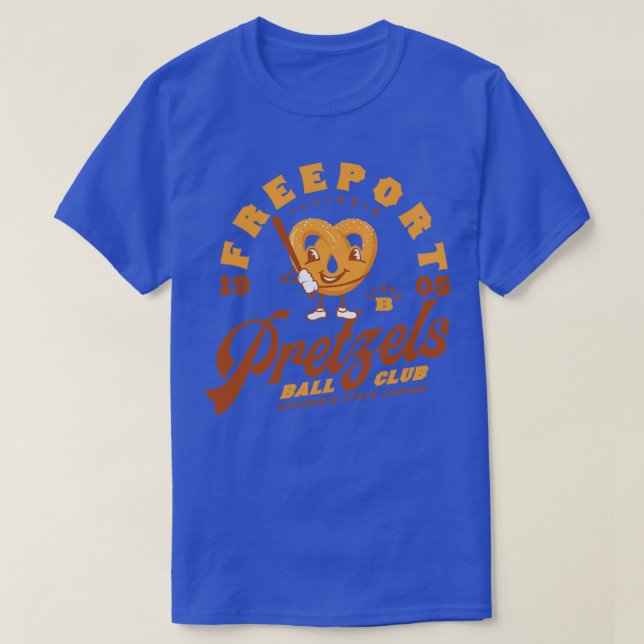 Freeport Pretzels T-Shirt (Design Front)
