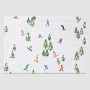 Freeride Snowboard Snowboarder Snowboarding   Tissue Paper