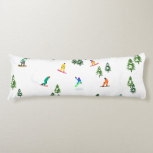 Freeride Snowboarders Snowboarding Design Body Cushion