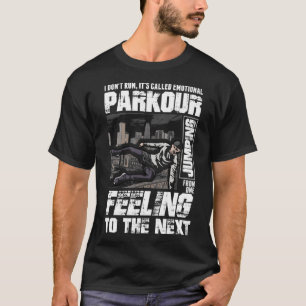 Freerunners Parkour Running  Jumping Parkour T-Shirt