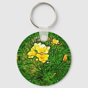Freesia Burst Key Ring