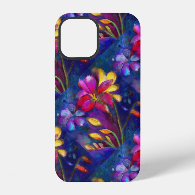 Freesia Floral IPhone Case (Back)
