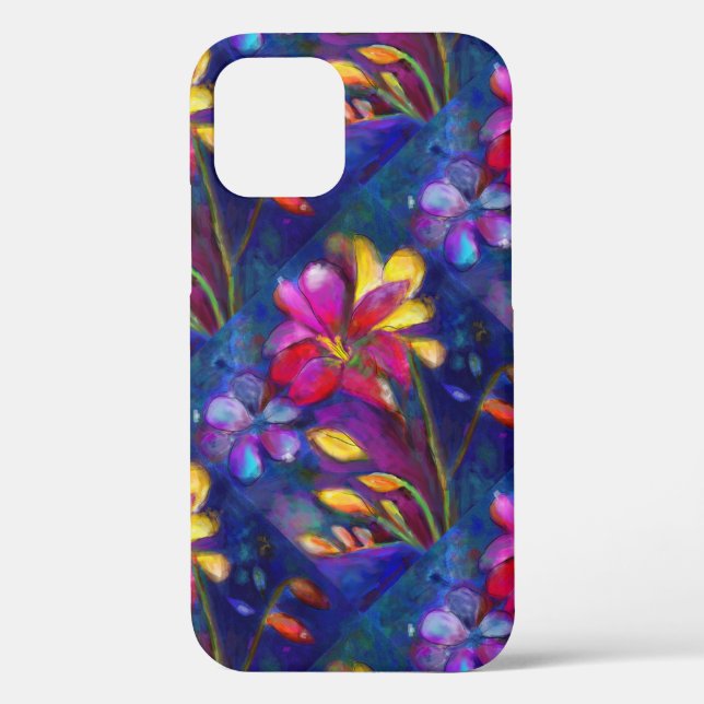 Freesia Floral IPhone Case (Back)