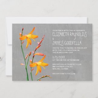 Freesia Wedding Invitations