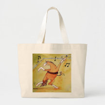 Freestyle Dressage Dancing Horse tote bag