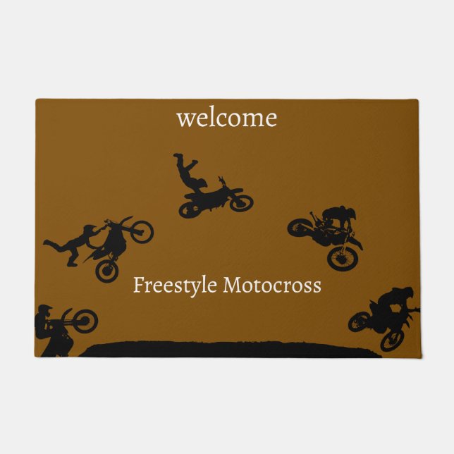 Freestyle Motocross  Doormat (Front)