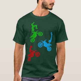 Freestyle Motocross Kids Dirtbike Wheelie Stunts S T-Shirt