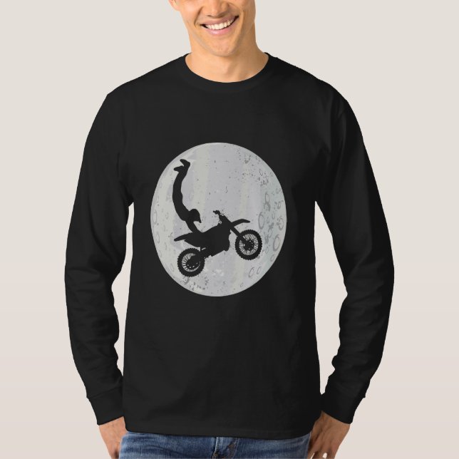 Freestyle Motocross Moon Fmx T-Shirt (Front)