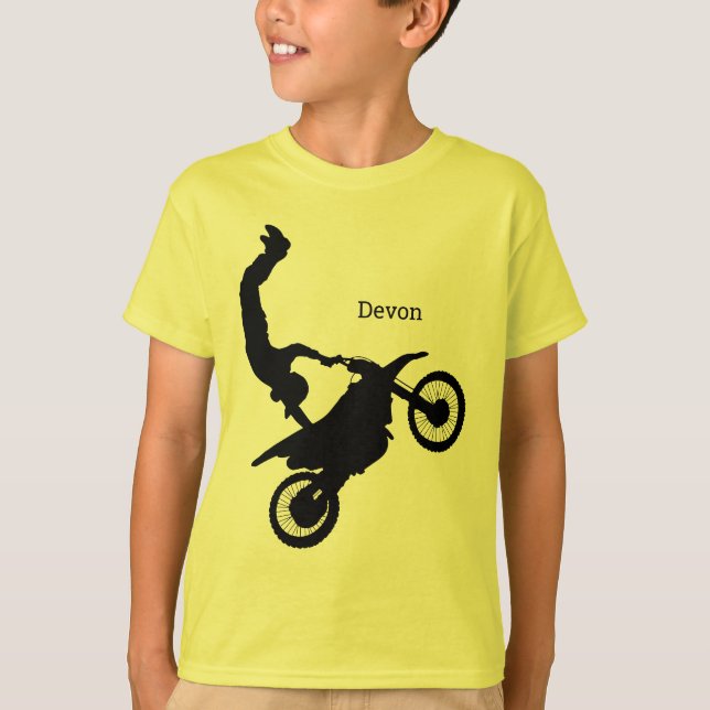 Freestyle Motocross tricks T-Shirt (Front)