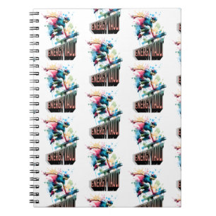 Freestyle Parkour Jump-Vault Burst Boy Notebook