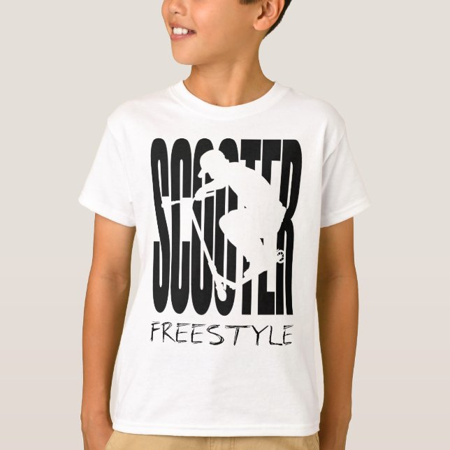 Freestyle scooter stunt T-Shirt (Front)