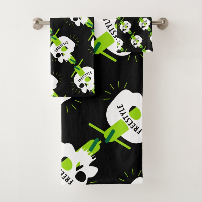 Freestyle Scooters Bath Towel Set (Insitu)