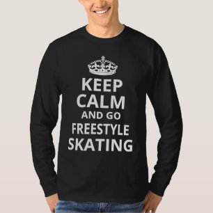 Freestyle Skating  'Keep Calm and Go Freestyle Ska T-Shirt