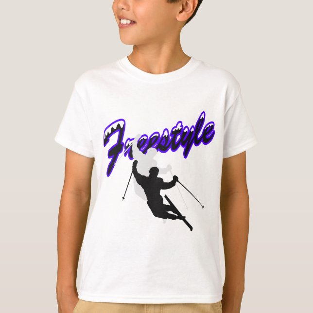Freestyle Skiing T-Shirt (Front)