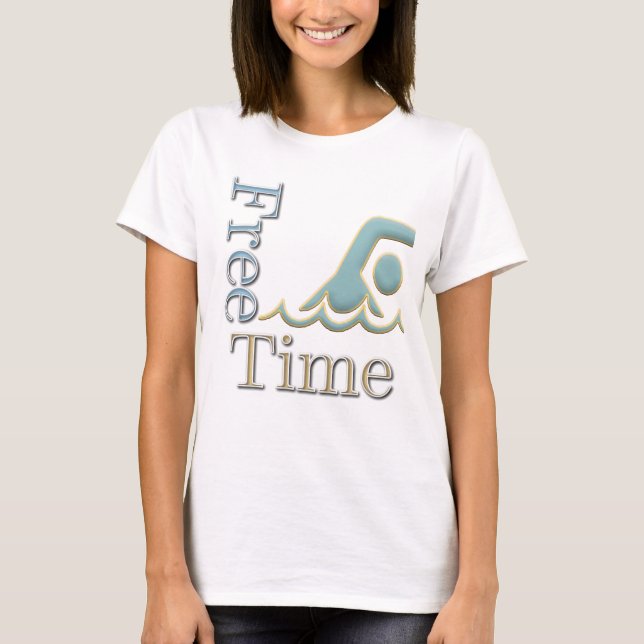 Freestyle Swimmers T-Shirt (Front)