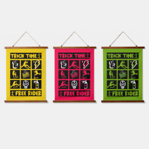 Freestyle Trick Scooter Hanging Tapestry