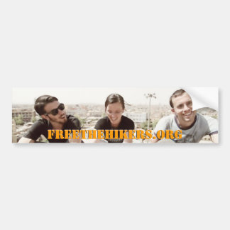 FREEtheHIKERS.org Bumper Sticker