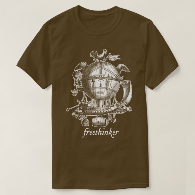 Freethinker 2 T-Shirt (Design Front)
