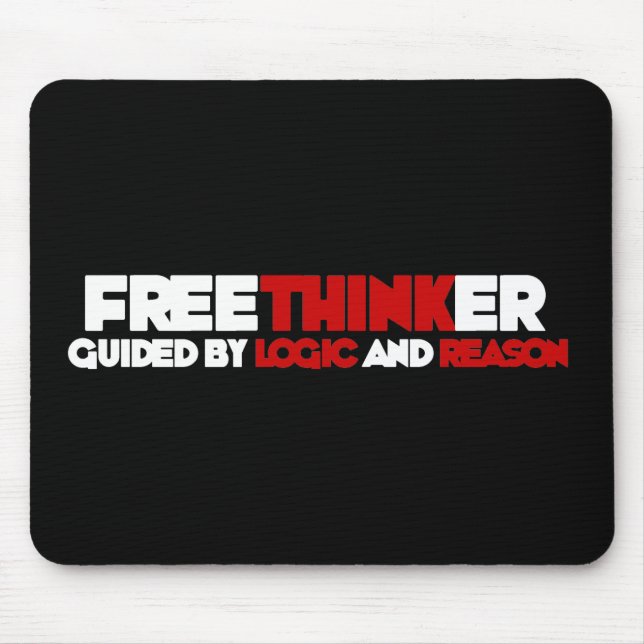 Freethinker Mouse Pad (Front)