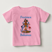 Freetown, Bahamas with Coat of Arms (Eleuthera)