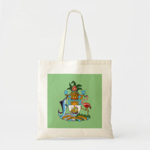 Freetown, Bahamas with Coat of Arms (Eleuthera) Tote Bag