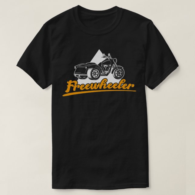 Freewheeler Trike Rider Tricycle Triker Trikes Mot T-Shirt (Design Front)