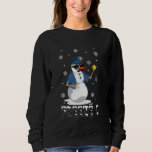 Freeze Cop Snowman Funny Christmas Sweatshirt<br><div class="desc">Freeze Cop Snowman Funny Christmas</div>