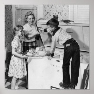 FREEZER 1950s Poster